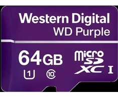 Western Digital CSDCARD WD Violetinė (MICROSD, 64GB)