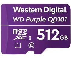Western Digital CSDCARD WD Violetinė (MICROSD, 512GB)