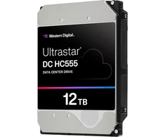 Western Digital HDD Server WD Ultrastar DC HC555 12TB 512e SE, 3.5", 512MB, 7200 RPM, SATA, NP3, SKU: 0B48720