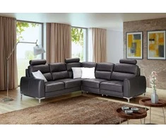 Feniks Meble Kampas LINO 2,5FL-E-1BB-1BBEL-BOK FENIKS ODA ANILINA