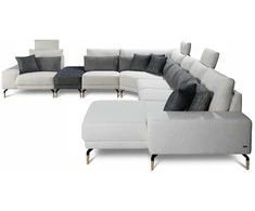 Feniks Meble Kampas SYCYLIA 1L-PD-1BB-E-2BB-LR FENIKS ODA ANILINA