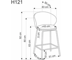 Halmar Baro kėdė H-121