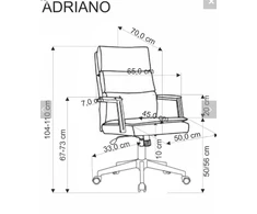 Halmar Darbo kėdė ADRIANO