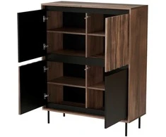 Halmar Komoda SWING KM-2 Spalva orzechowy/juoda