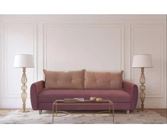 Plunges Baldai Sofa - lova LUKNĖ PB audinys II grupė