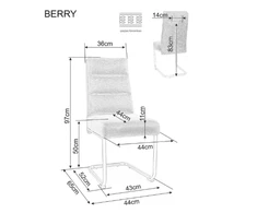Signal Meble Kėdė BERRY BREGO