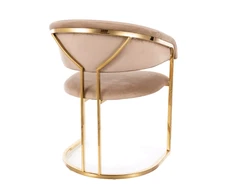 Signal Meble Kėdė TULIPE GOLD VELVET