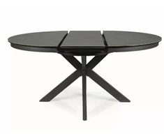 Signal Meble Valgomojo komplektas - Stalas PORTO CERAMIC + Kėdės RALPH VELVET