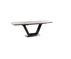 Signal Meble Valgomojo komplektas - Stalas ARMANI CERAMIC + Kėdės CHERRY VELVET