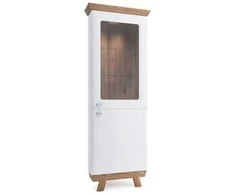 Taranko Meble Kampinė vitrina ASPEN AS-W/N