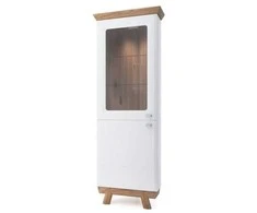 Taranko Meble Kampinė vitrina ASPEN AS-W/N