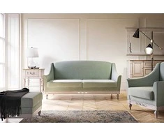 Taranko Meble Sofa FLORENCJA-2 TARANKO Audinys B TARANKO - Dažyto medžio spalva