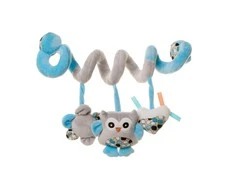 4Baby žaislas spiralė vežimėliui pelėdžiukas OB07