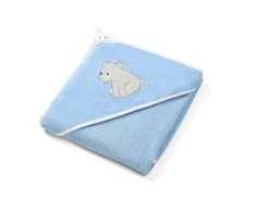 BabyOno rankšluostis su gobtuvu veliūras 100x100 mėlynas, koala, 540/04