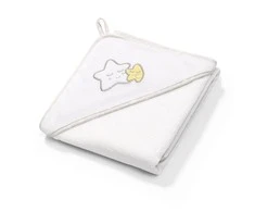 BabyOno rankšluostis su gobtuvu frotinis 100x100, baltas TERRY, 142/07