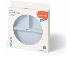 Baby Ono Babyono lėkštutė silikoninė neslystanti mėlyna 1482/01