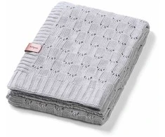 Baby Ono Babyono pledas megztas bambukinis pilkas 1479/02