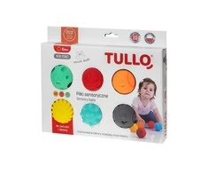 Kamuoliukai sensoriniam vystymui Tullo, veidukai, 6 vnt., 462