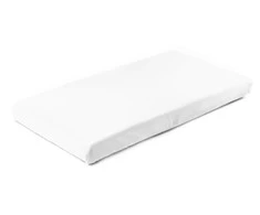 Sensillo paklodė su guma jersey, balta, 120*60, 2200