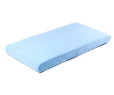 Sensillo paklodė su guma jersey, mėlyna, 120*60, 2204