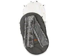 Sensillo vokelis vežimėliui, ESKIMO, 100x46, tamsiai pilkas, 8331