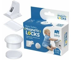 SIPO apsauga stalčiams durelėms magnetinė 4 vnt SBS-M4