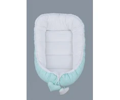 Tuttolina lizdelis naujagimiui Cocoon, Wafel, mėtinis-baltas