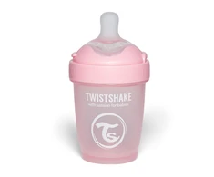 Twistshake buteliukas antikolikinis Pro Double 180ml rožinis 79008