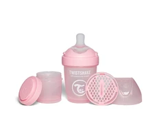 Twistshake buteliukas antikolikinis Pro Double 180ml rožinis 79008
