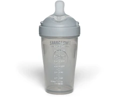 Twistshake buteliukas antikolikinis Pro Double 260ml pilkas 79026