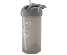 Twistshake gertuvė su šiaudeliu nuo 6mėn., 360 ml, pilka 78680