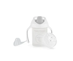 Twistshake puodelis mini baltas nuo 4mėn 230 ml 78053