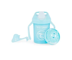 Twistshake neišsiliejati gertuvė - puodelis nuo 4mėn,. 230 ml, mėlynas 78268