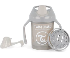 Twistshake puodelis mini pilkas nuo 4mėn 230 ml 78272