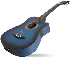 Akustinės gitaros rinkinys Aiersi SG040C, 38", Mėlyna