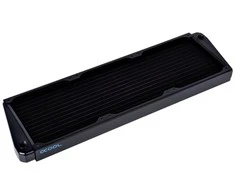 „Alphacool NexXxoS ST30“ varinis „X-Flow“ radiatorius – 420 mm, juodas