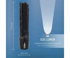 Žibintuvėlis LED ANSMANN M900P 10W juoda