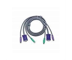 Aten PS/2 - PS/2, 1.8m, Juodas (2L-5002P/C)