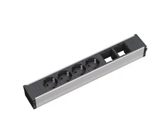 Bachmann maitinimo juosta 4 lizdai 3,7 m sidabro (912.007)