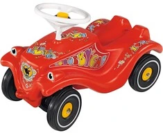 BIG Bobby Car Classic važiuoklis su garsiniu signalizatoriumi ir švytėjimu