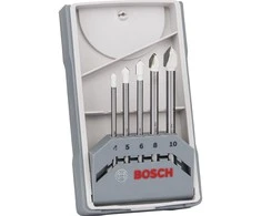 Grąžtas Bosch Grąžtu kompl. plytelems X-Pro Line, 4,5,6,8,10 mm