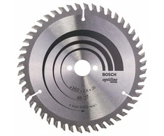 Bosch Disk.pjūkl.diskas Optiline Wood 160x20/16