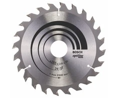Bosch Disk.pjūkl.diskas165x30mm Optiline Wood