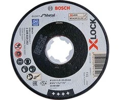 Bosch Bosch pjovimo diskas X-LOCK Expert for Metal 115 mm tiesus (115 x 1,6 x ilgis 22,23 mm)