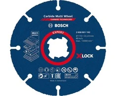 Bosch X-LOCK Carbide MultiWheel 115 x 1 mm