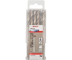 Bosch HSS-Co grąžtas metalui 7,0mm, 10 vnt.