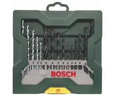 Grąžtas Bosch 15-dalių gražtu kompl.