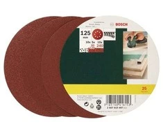 Bosch Šlif.pop. D 125 mm, 25vnt