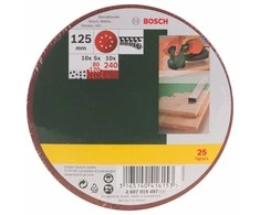 Bosch Šlif.pop. D 125 mm, 25vnt