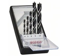 Grąžtas Bosch 5 gražtu kompl.medžiui Robust Line 4/5/6/8/10mm